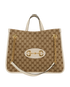 Horsebit 1955 Tote, &pound;750, Handbags, Beige/Cream, Canvas/Leather, Front view